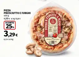 Coop Superstore Pizza prosciutto e funghi offerta