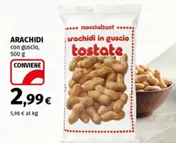 Coop Superstore ARACHIDI con guscio offerta