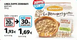 Coop Superstore Linea zuppe ZERBINATI offerta
