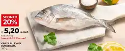 Unicoop Orata allevata eviscerata offerta