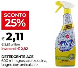Unicoop Detergente ACE offerta