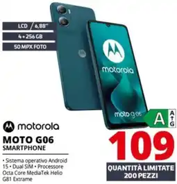 Comet motorola MOTO G06 SMARTPHONE offerta