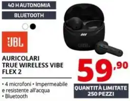 Comet JBL Auricolari true wireless vibe flex 2 offerta