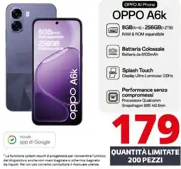 Comet OPPO A6k offerta