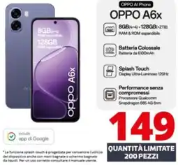 Comet OPPO A6x offerta
