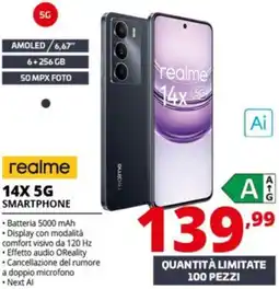 Comet realme 14X 5G SMARTPHONE offerta