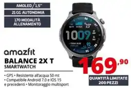Comet amazfit BALANCE 2X T SMARTWATCH offerta