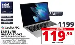 Comet SAMSUNG GALAXY BOOK5 NOTEBOOK NP750XHD-KD51T offerta