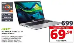 Comet acer NOTEBOOK ASPIRE GO 15 AG15-42P-R9Q9 offerta