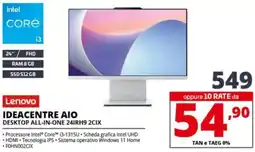 Comet Lenovo IDEACENTRE AIO DESKTOP ALL-IN-ONE 241RH9 2CIX offerta