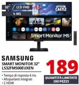 Comet SAMSUNG SMART MONITOR 32" LS32FM500EUXEN offerta
