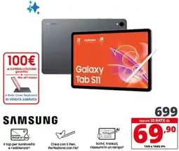 Comet SAMSUNG Galaxy Tab S11 offerta
