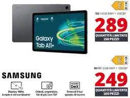 Comet SAMSUNG Galaxy Tab All+ offerta