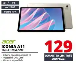 Comet acer ICONIA A11 TABLET 21M-A21F offerta