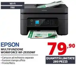 Comet EPSON MULTIFUNZIONE WORKFORCE WF-2935DWF offerta