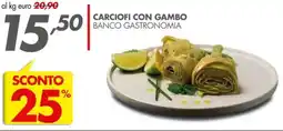 Italmark Carciofi con gambo banco gastronomia offerta