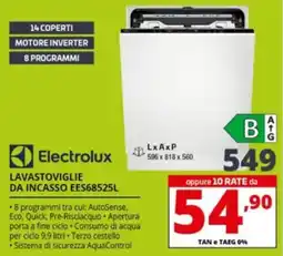 Comet Electrolux LAVASTOVIGLIE DA INCASSO EES68525L offerta
