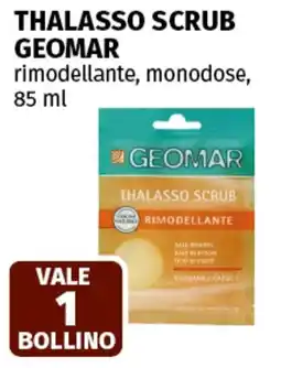 Coop Superstore Thalasso scrub GEOMAR offerta