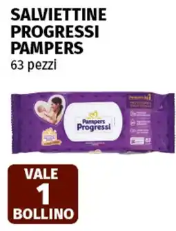 Coop Superstore Salviettine PROGRESSI PAMPERS offerta
