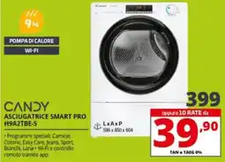 Comet CANDY ASCIUGATRICE SMART PRO H9A2TBE-S offerta
