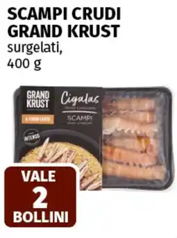 Coop Superstore Scampi crudi GRAND KRUST offerta