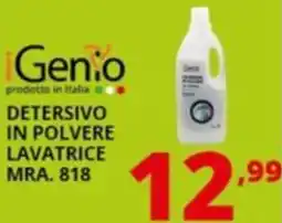 Comet Genio detersivo in polvere lavatrice mra. 818 offerta