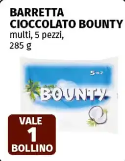 Coop Superstore Barretta cioccolato BOUNTY offerta