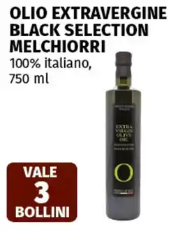 Coop Superstore Olio extravergine black selection melchiorri offerta