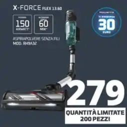 Comet Rowenta x-force flex 13.60 offerta