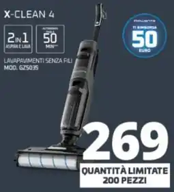 Comet Rowenta x-clean 4 offerta