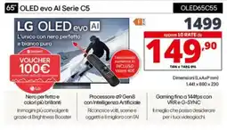 Comet LG 65" OLED evo Al Serie C5 OLED65C55 offerta