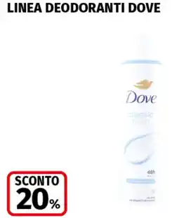 Coop Superstore Linea deodoranti DOVE offerta