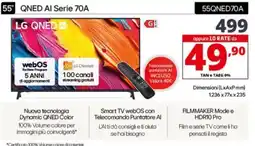 Comet LG 55 QNED Al Serie 70A 55QNED70A offerta