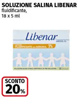 Coop Superstore Soluzione salina LIBENAR offerta