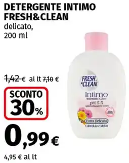 Coop Superstore Detergente intimo FRESH&CLEAN offerta