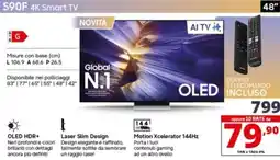 Comet SAMSUNG S90F 4K Smart TV 48" offerta