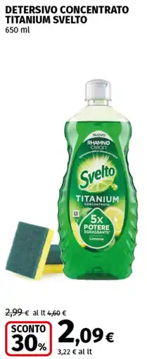 Coop Superstore Detersivo concentrato titanium SVELTO offerta