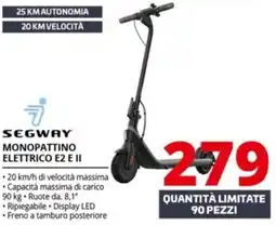 Comet Segway μονοραττινο elettrico E2 E II offerta