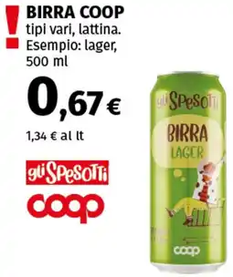 Coop Superstore Birra COOP offerta