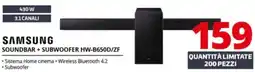 Comet SAMSUNG SOUNDBAR + SUBWOOFER HW-B650D/ZF offerta