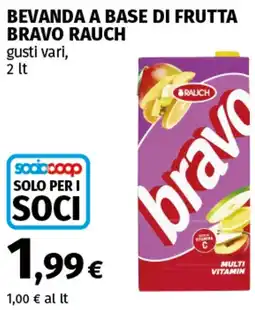 Coop Superstore Bevanda a base di frutta bravo RAUCH offerta