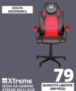 Comet Xtreme sedia da gaming xtreme MX12 kor offerta