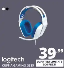 Comet logitech CUFFIA GAMING G335 offerta