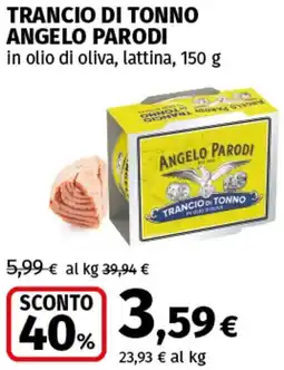 Coop Superstore Trancio di tonno ANGELO PARODI offerta