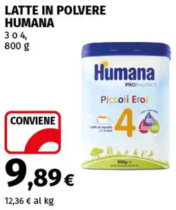 Coop Superstore Latte in polvere HUMANA offerta