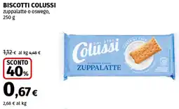 Coop Superstore Biscotti COLUSSI offerta