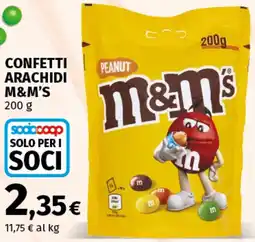 Coop Superstore Confetti arachidi M&M'S offerta