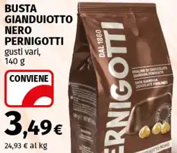Coop Superstore Busta gianduiotto nero PERNIGOTTI offerta