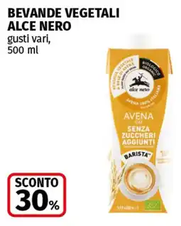 Coop Superstore Bevande vegetali ALCE NERO offerta