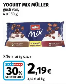 Coop Superstore Yogurt mix MÜLLER offerta